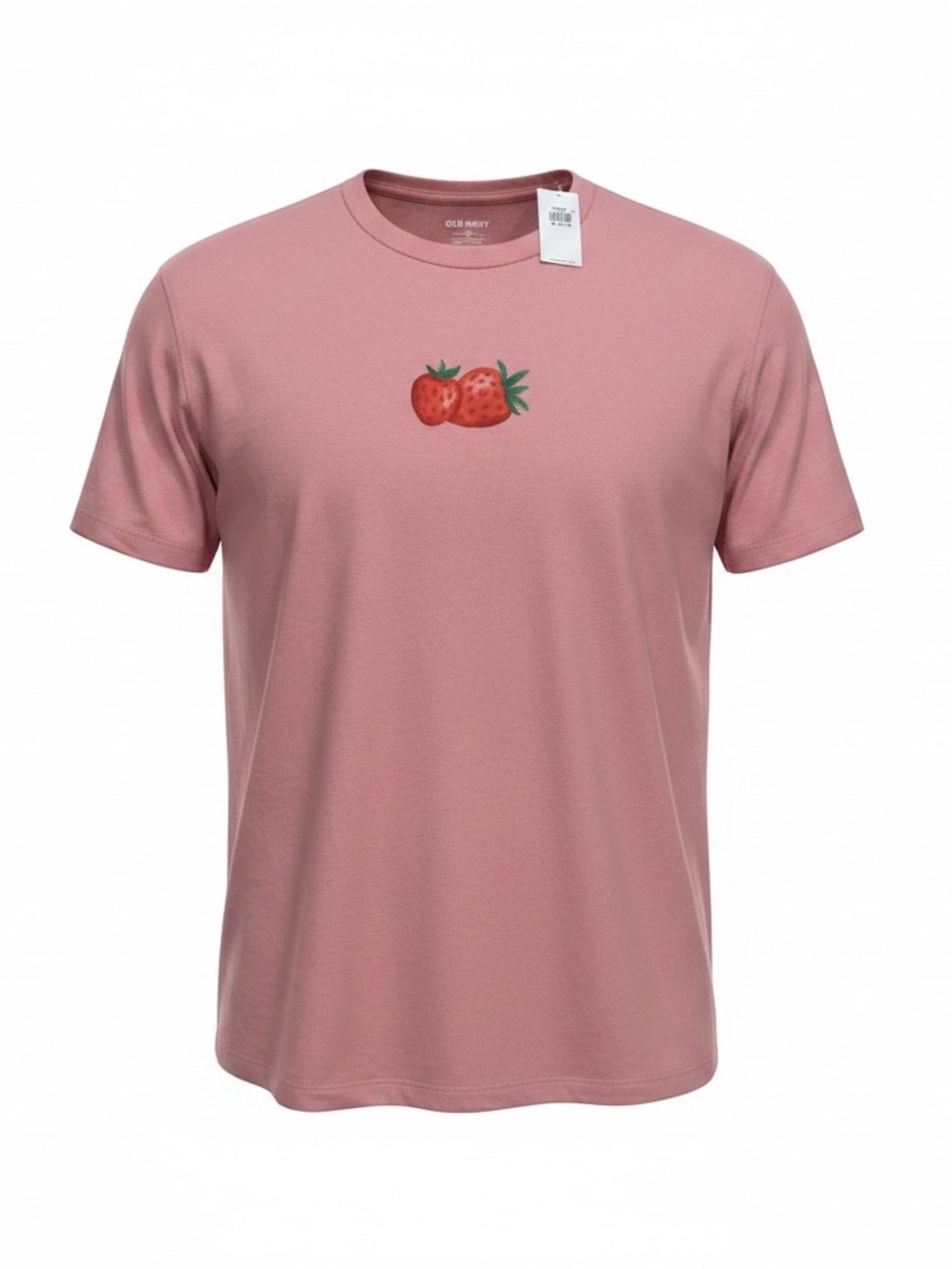 Old Navy Girls Graphic Tee XL 14-16 Pink Strawberry NWT